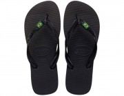 Chinelo Havaianas Brasil - Preto Atacado